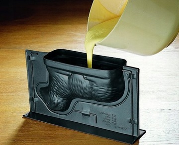 Forma Do Pieczenia Wielkanocna Baranek Oraz Zajączek Odlewane 3D Zestaw