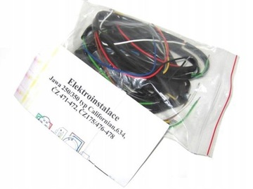 Instalacja elektryczna CZ 175 350 6V (Jawa 634)