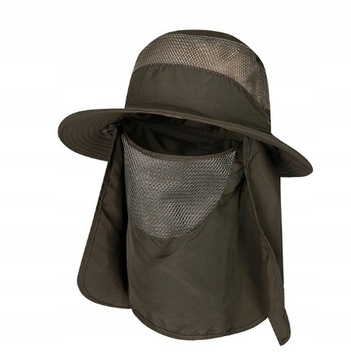 czapka wędkarska z maską - JG