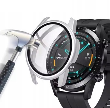 ETUI DO HUAWEI WATCH GT2 GT 2 46mm CASE RÓŻNE KOLORY SZKŁO OCHRONNE OSŁONA