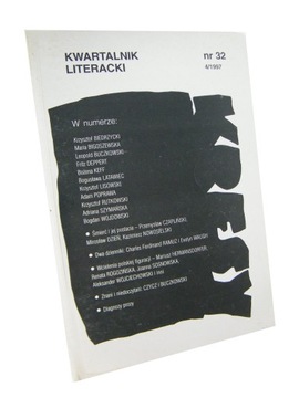 KRESY KWARTALNIK LITERACKI NR 32 4/1997