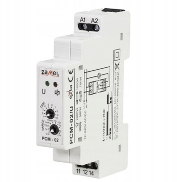 Przekaźnik czasowy Zamel PCM-02/U12-240V