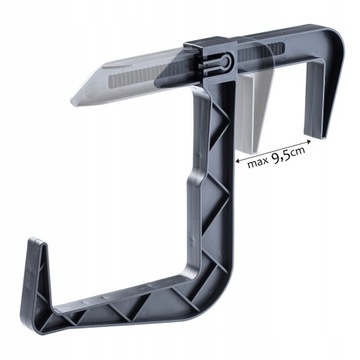 БАЛКОННЫЙ ЦВЕТОЧНЫЙ ГОРШОК + РУЧКИ НА ПОДСТАВКЕ 40 СМ ГРАФИТ