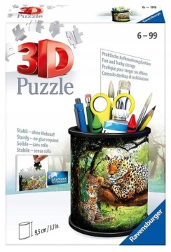 Skládačka Puzzle 3D Sada Divoká Příroda pro skládání Kreativní zábava