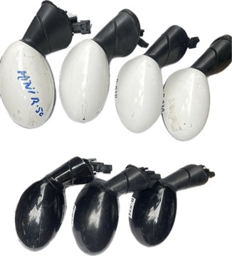 Зеркало Mini R50 R53 01-07 правое, электропривод, 3 контакта, разные цвета