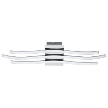 LAMPA SUFITOWA PLAFON Eglo chrom zintegrowane źródło LED 26 W