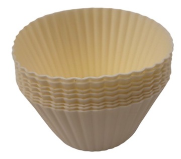Silikonowe formy do babeczek muffinek 8 szt AMBITION