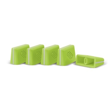 Reloop Fader Cap Set Green 5 szt. - Nakładki