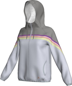 Adidas kurtka wiatrówka LEKKA przejściowa z KAPTUREM