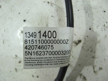 OPEL ASTRA V K KAMERA COUVÁNÍ 13491400