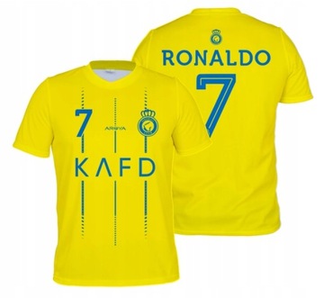 Koszulka RONALDO AL-NASSR Klubowa sportowa koszulka piłkarska r.128