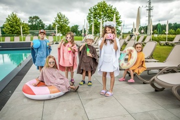 ПОНЧО ДЛЯ ПЛАВАНИЯ ДЛЯ ДЕТЕЙ 7-9 ЛЕТ