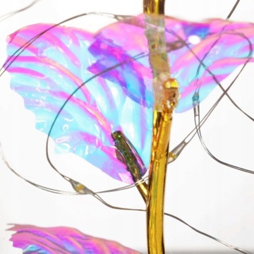 ПОДАРОК ​​НА ДЕНЬ МАТЕРИ РОЗА В СТЕКЛЕ ВЕЧНАЯ РОЗА LED ПОДАРОЧНАЯ КОРОБКА