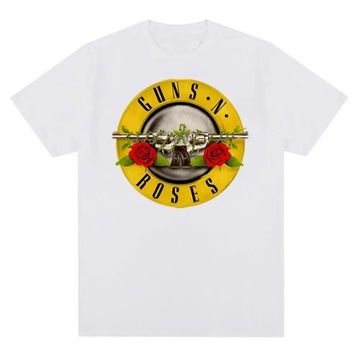 Guns N Roses Graphic Print T Shirt Vintage Rock Ba