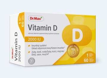 Dr.Max Vitamin D 2000 IU 60 kaps.