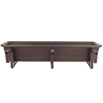 БАЛКОННАЯ ЯЩИКА ЦВЕТОЧНЫЙ ВАЗ ЦВЕТОЧНЫЙ ВАЗ 80см РУЧКИ ПОДСТАВКА БАЛКОННАЯ БАЛЮСТРАДА