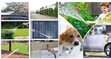 ВЫДВИЖНОЙ САДОВЫЙ ШЛАНГ, НЕПЕРЕкручивающийся ВОДЯНОЙ, НАБОР ПРОЧНЫХ СОЕДИНИТЕЛЕЙ ДЛЯ ПИСТОЛЕТА 45