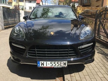 Porsche Cayenne II SUV 4.8 V8 Turbo 500KM 2012 Porsche Cayenne Turbo 500KM 2012r Pierwszy właściciel Serwisowany, zdjęcie 2