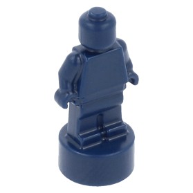 LEGO Statuetka figurka 90398 niebieska ciemna