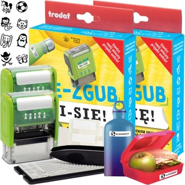 PIECZĄTKA ZESTAW TRODAT DO ZNAKOWANIA UBRAŃ ODZIEŻY PERSONALIZOWANA