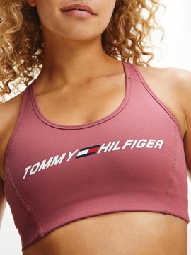 TOMMY HILFIGER DAMSKI STANIK ODCIEŃ FIOLETU r. M