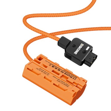 ZGCINE DT-NPF D-Tap to NPF Dummy Battery Braided