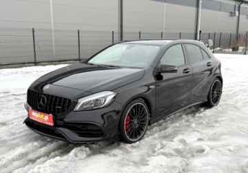 Mercedes Klasa A W176 Hatchback 5d Facelifting AMG 45 AMG 381KM 2017 Mercedes-Benz Klasa A 4x4 AMG A45 2.0 BENZ 381 KM 2017r Salon PL Vat 23, zdjęcie 2