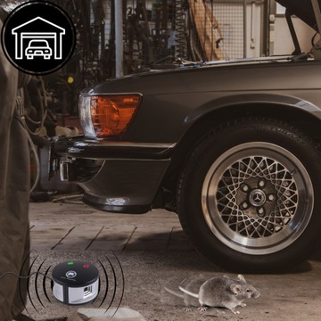 УЛЬТРАЗВУКОВОЙ ОТПУСКАТЕЛЬ ГРЫЗУНОВ 360 МЫШИ КРЫСЫ ЛЮДИ ДО 150 м 90-110 дБ