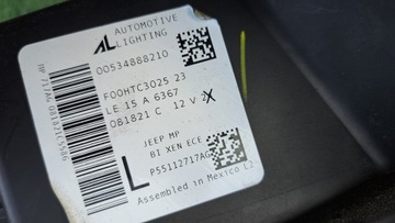 JEEP COMPASS 2 II BI-XENON SVĚTLO PŘEDNÍ KPL