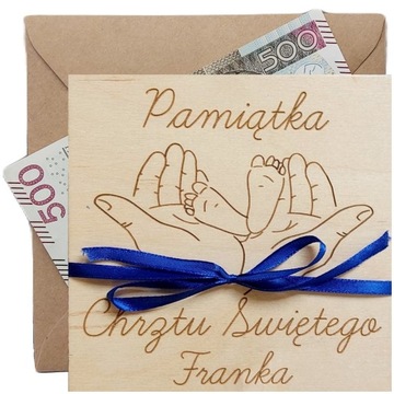 PAMIĄTKA CHRZTU ŚWIĘTEGO DLA CHŁOPCA I DZIEWCZYNKI