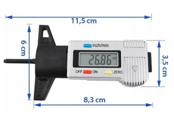 ЦИФРОВОЕ ИЗМЕРЕНИЕ ГЛУБИНЫ ПРОТЕКТОРА ШИН