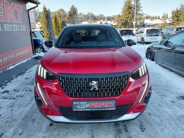 Peugeot 2008 II SUV 1.2 PureTech 130KM 2021 Peugeot 2008 GT Automat Panorama Kamera Full LED 1.2 Benzyna 130KM, zdjęcie 1
