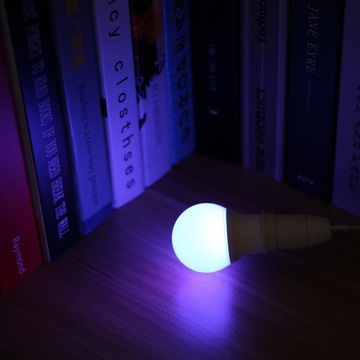 E27 5W RGB светодиодная лампа с регулируемой яркостью, 16 цветов, меняющих цвет, для вечеринок с дистанционным управлением