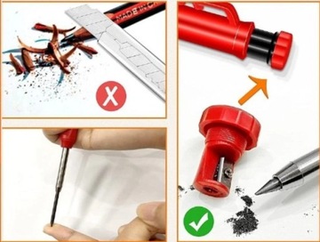 Automatyczny Ołówek budowlany znacznik stolarski