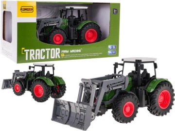 Зелений Traktor з Відвалом