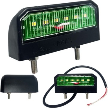 PODŚWIETLENIE LAMPKA TABLICY REJESTRACYJNEJ LED 12/24V
