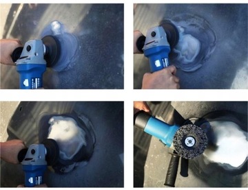 ДИСК ИЗ НЕТКАНОЙ ТКАНИ ДЛЯ УДАЛЕНИЯ Ржавчины НЕГРОВСКИХ ВОЛОС Абразивный диск 125мм INOX