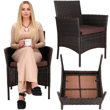 КОМПЛЕКТ САДОВОЙ МЕБЕЛИ ДИВАН СТОЛ РОТАНГОВЫЕ СТУЛЬЯ КОМПЛЕКТ МЕБЕЛИ ДЛЯ 5 ЧЕЛОВЕК