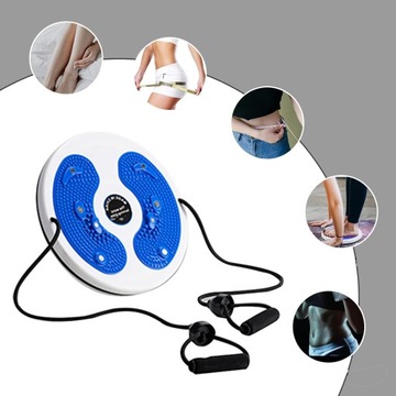 TWISTER OBROTOWY DO ĆWICZEŃ MASAŻER FITNES z LINKAMI 150kg