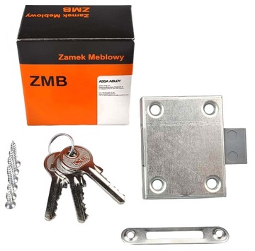 МЕБЕЛЬНЫЙ ЗАМОК LOB ZMB1 ДЛЯ ЯЩИКОВ ШКАФА АКЦИЯ