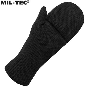 ЗИМНИЕ ПЕРЧАТКИ 3M THINSULATE С КЛАПАНОМ MIL-TEC HUNTER ЧЕРНЫЕ M