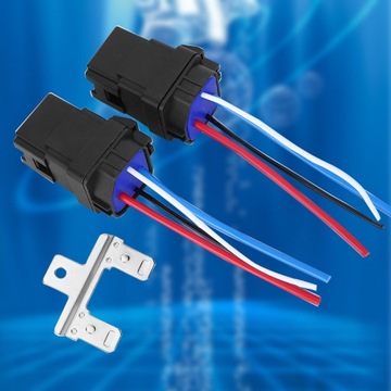 1 комплект 4-контактного релейного кабеля 12 В постоянного тока 40 А