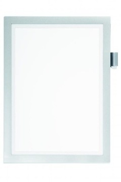 Duraframe NOTE A4 samoprzylepna ramka srebrna DURABLE 499323
