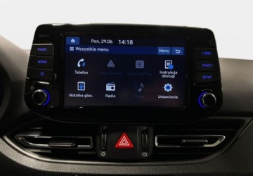 Hyundai i30 III Hatchback Facelifting 1.5 T-GDI 48V 160KM 2023 Hyundai i30 VAT 23 Fastback Smart 1.5T-GDI 48V 160KM DCT 2023 r., salon PL, zdjęcie 23