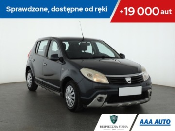 Dacia Sandero I Hatchback 5d 1.6 MPI 87KM 2008 Dacia Sandero 1.6 MPI, Salon Polska, Klima