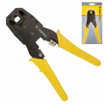 PRASKA KOŃCÓWEK SIECIOWYCH RJ45 RJ11 RJ12 32D409