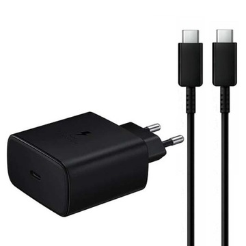 ЗАРЯДНОЕ УСТРОЙСТВО 45 Вт TYPE-C + КАБЕЛЬ USB TYPE-C НА TYPE-C 5A 100 Вт USB-C НАБОР 2в1