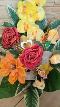 Цветы Головной убор для кладбища Букет для вазы разное