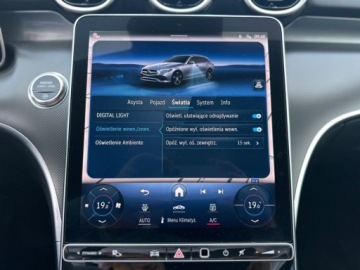 Mercedes Klasa C W206 2024 Mercedes-Benz Klasa C 180 AMG PakietLedNavigacjaSalon PLF 23 1.5, zdjęcie 19