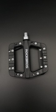 PEDAŁY PLATFORMOWE LEKKIE MTB nylon BLACK ROCKRBOS